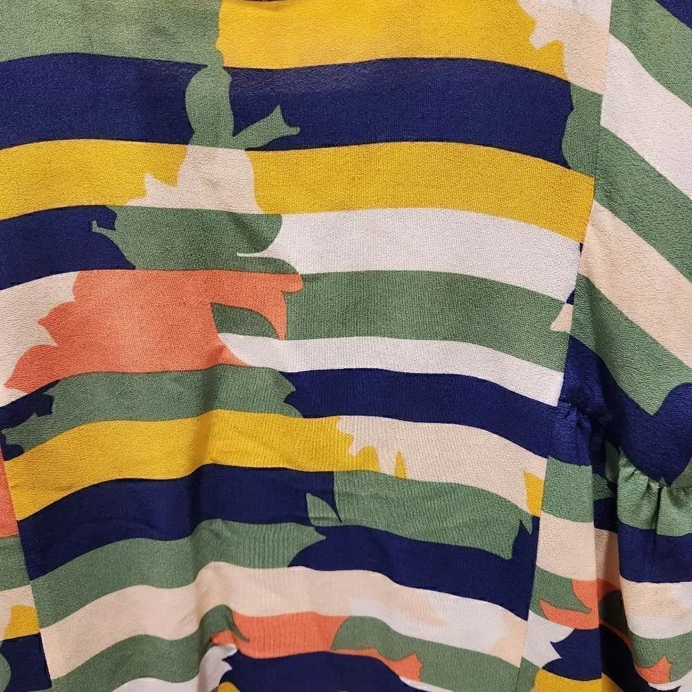 Anthropologie Maeve Mila Top Striped Dolman Sleeve Small - Picture 7 of 7